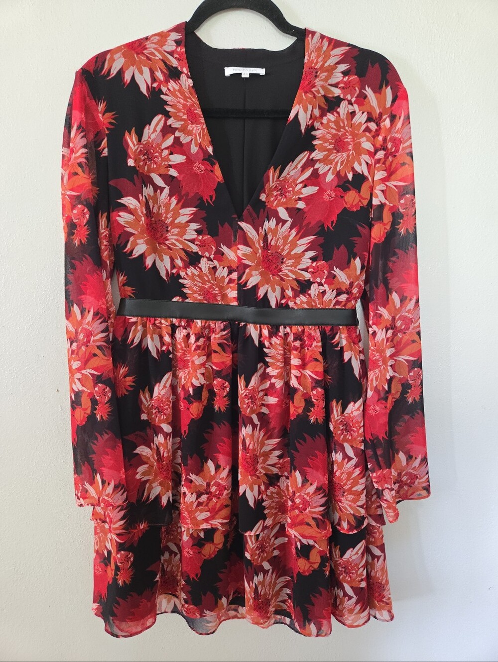Patrizia Pepe Abito Dress Fire Land Flower Mini Size 42 US 6 NWT